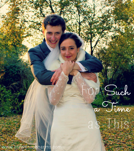 For Such a Time as This (Guest Blog)