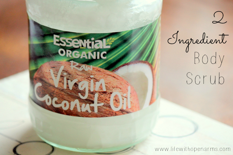 Natural Beauty: 2-Ingredient Body Scrub